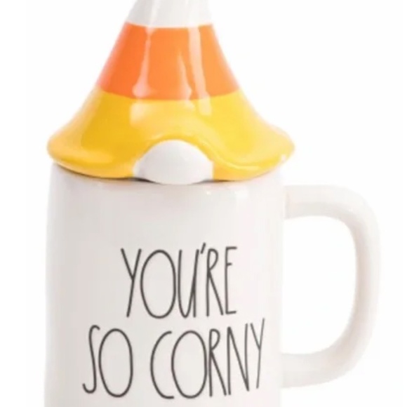 Rae Dunn Halloween "You're so Corny" figural mug great for Tiered Tray - Picture 2 of 7